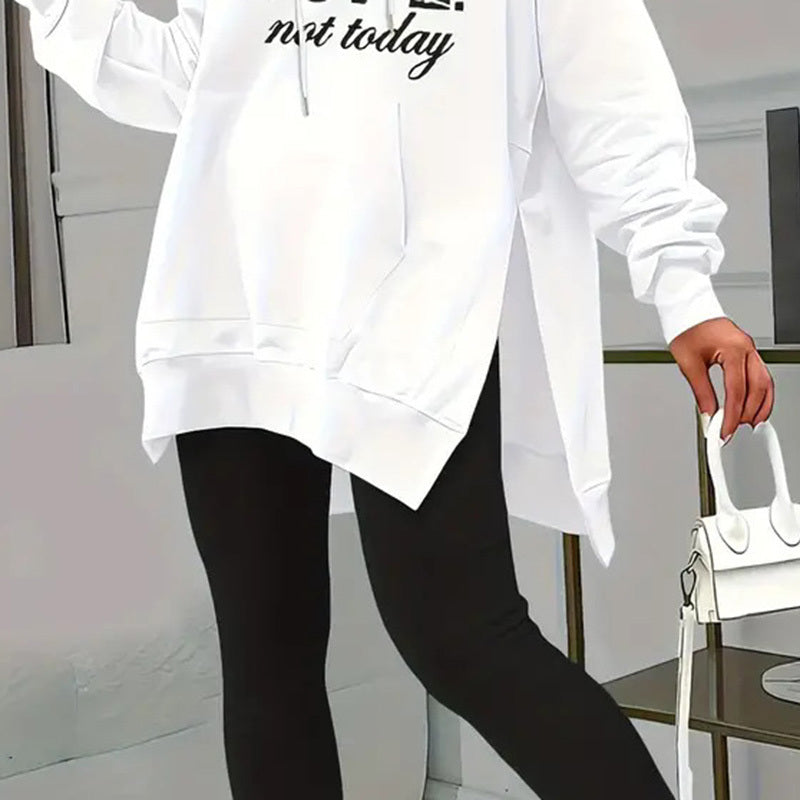 Leggings & Hooded Sweatshirt 2-Piece Set