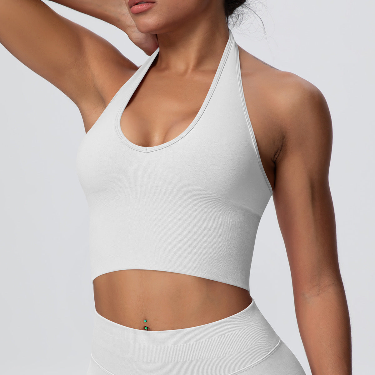 Knitted Halter Bra