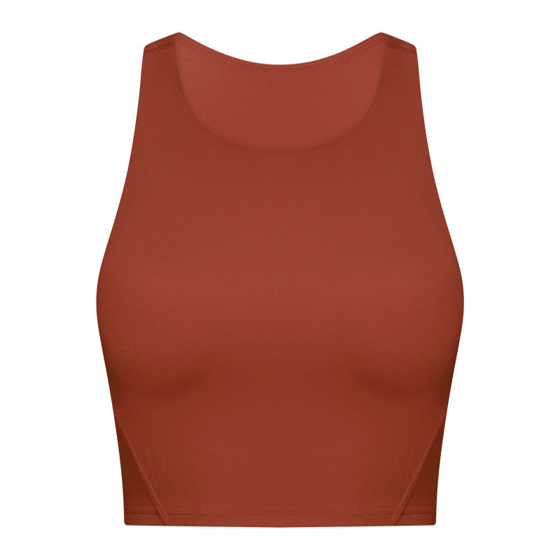 Summer Pull High round  Vest Tank Top