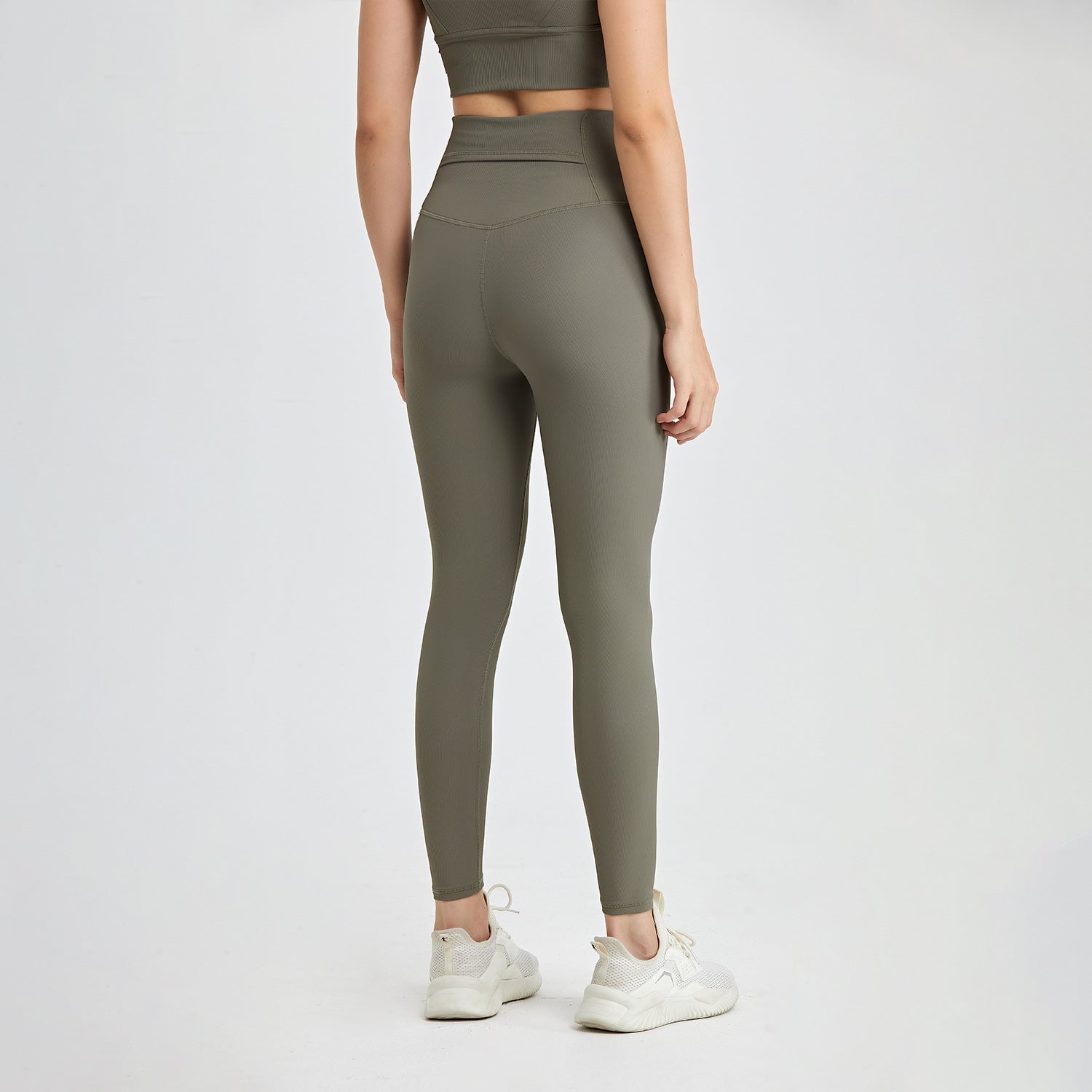 High Waist Pocket Yoga Nylon Leggings