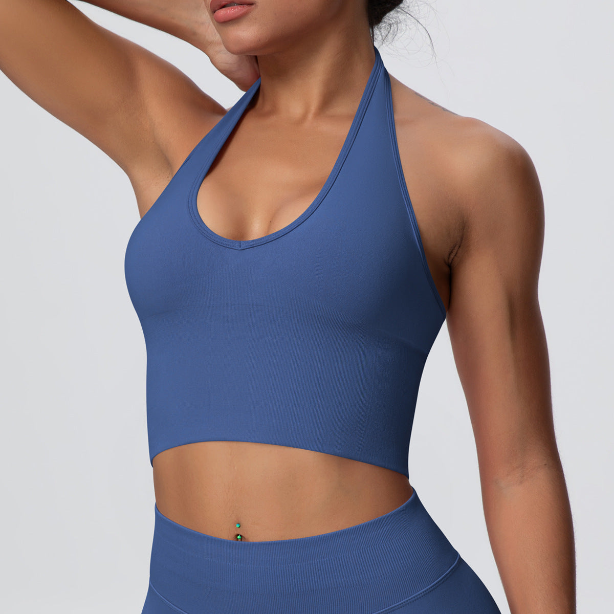Knitted Halter Bra