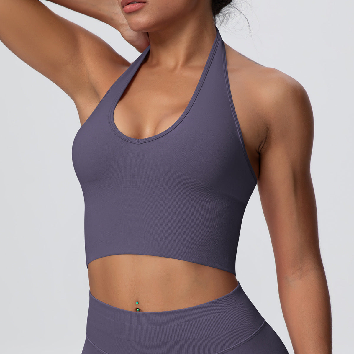 Knitted Halter Bra