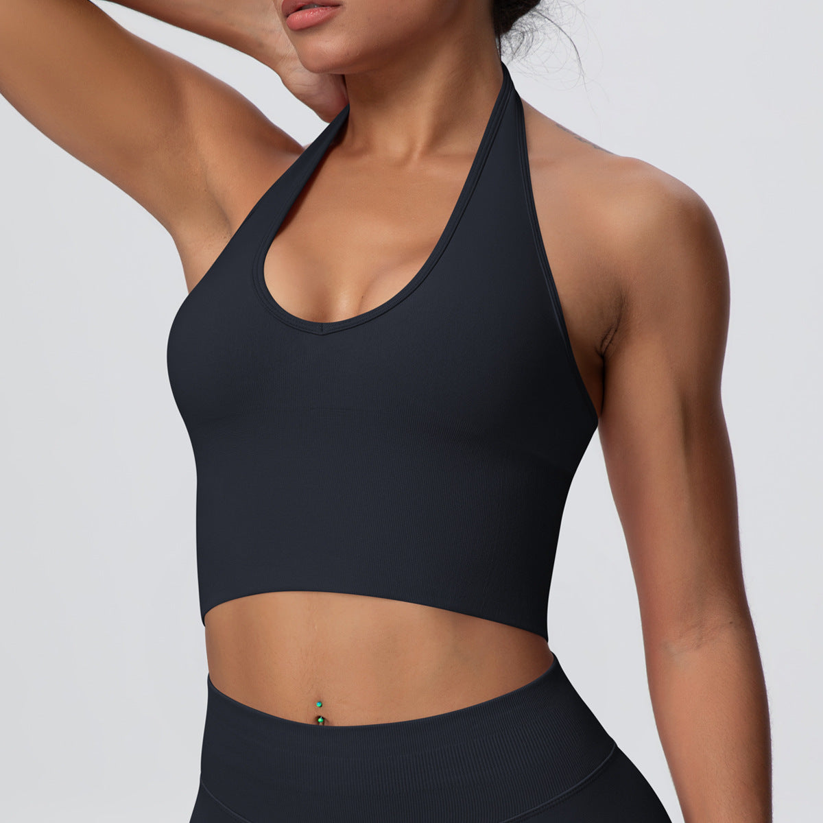 Knitted Halter Bra