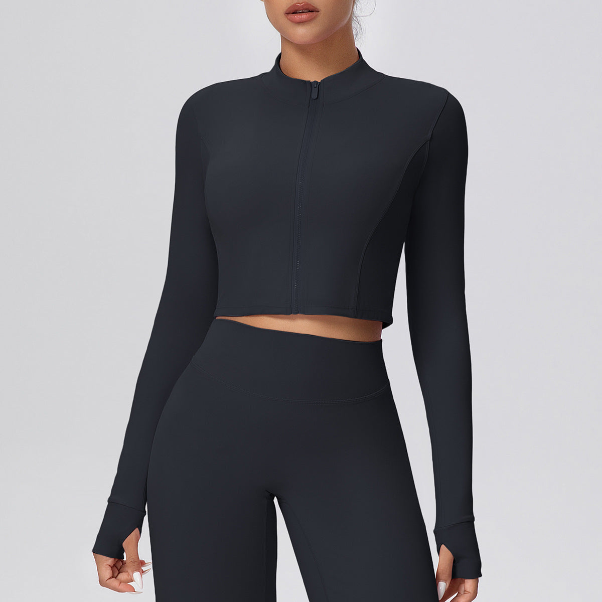 Outdoor Running Jacket Long Sleeve Quick Drying