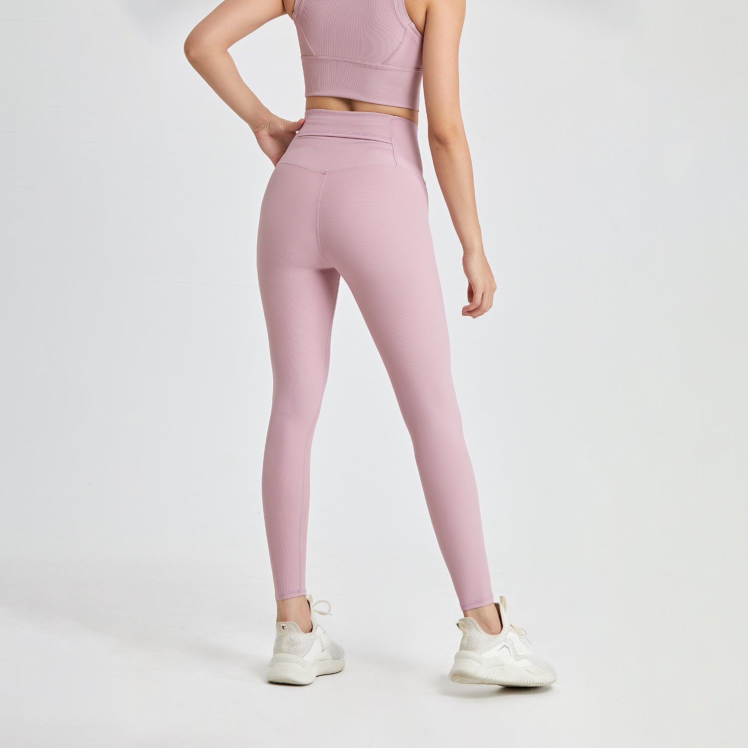 High Waist Pocket Yoga Nylon Leggings