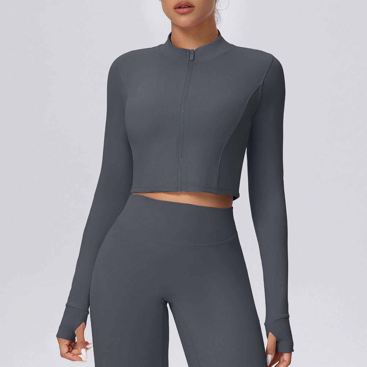 Outdoor Running Jacket Long Sleeve Quick Drying