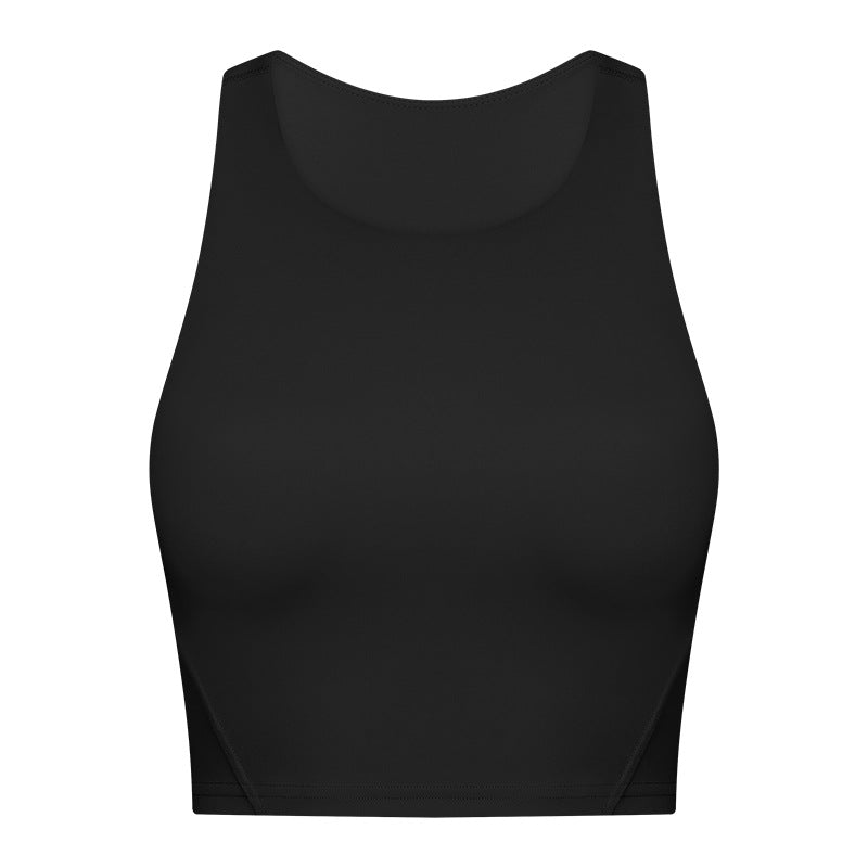Summer Pull High round  Vest Tank Top