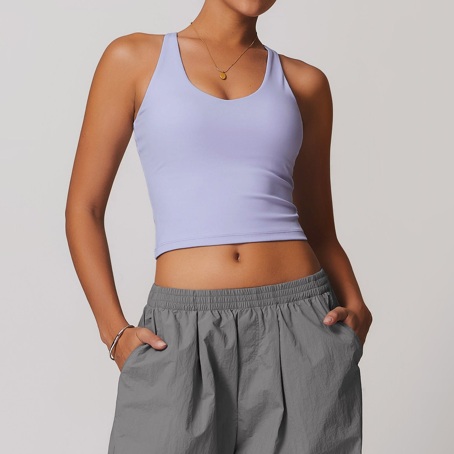 Sollinarry Cross Back Yoga Vest