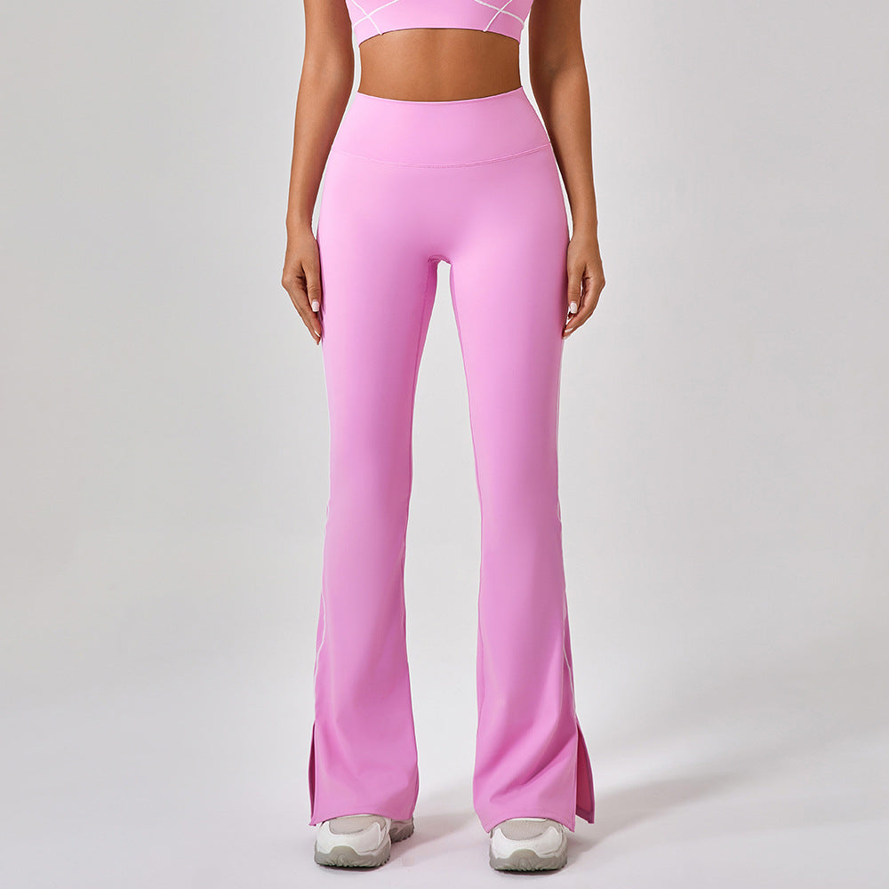 Summer High Waist Bell Bottom Pants
