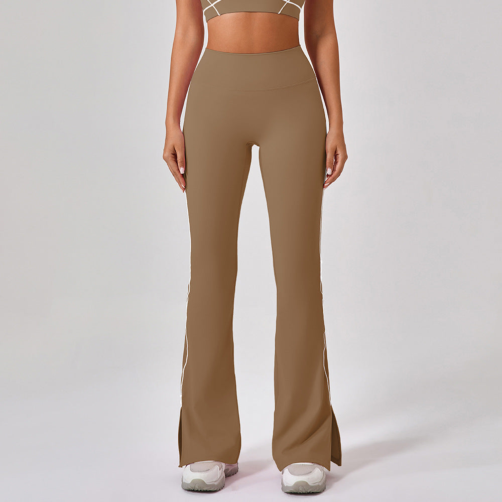 Summer High Waist Bell Bottom Pants