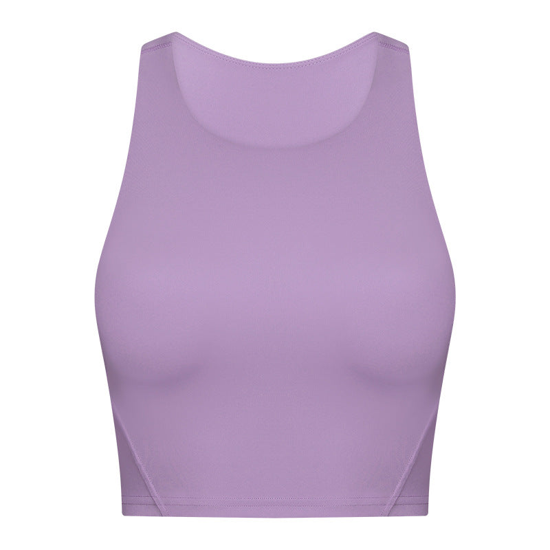 Summer Pull High round  Vest Tank Top