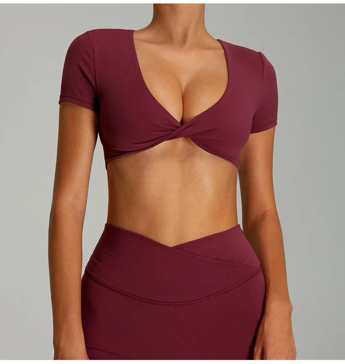Sexy Backless Yoga Crop Top for Women