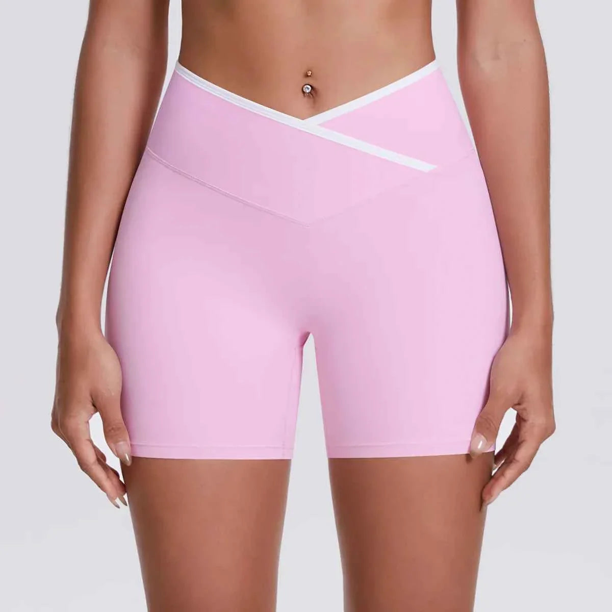 V-Shaped Waist Women's Yoga Fitness Shorts