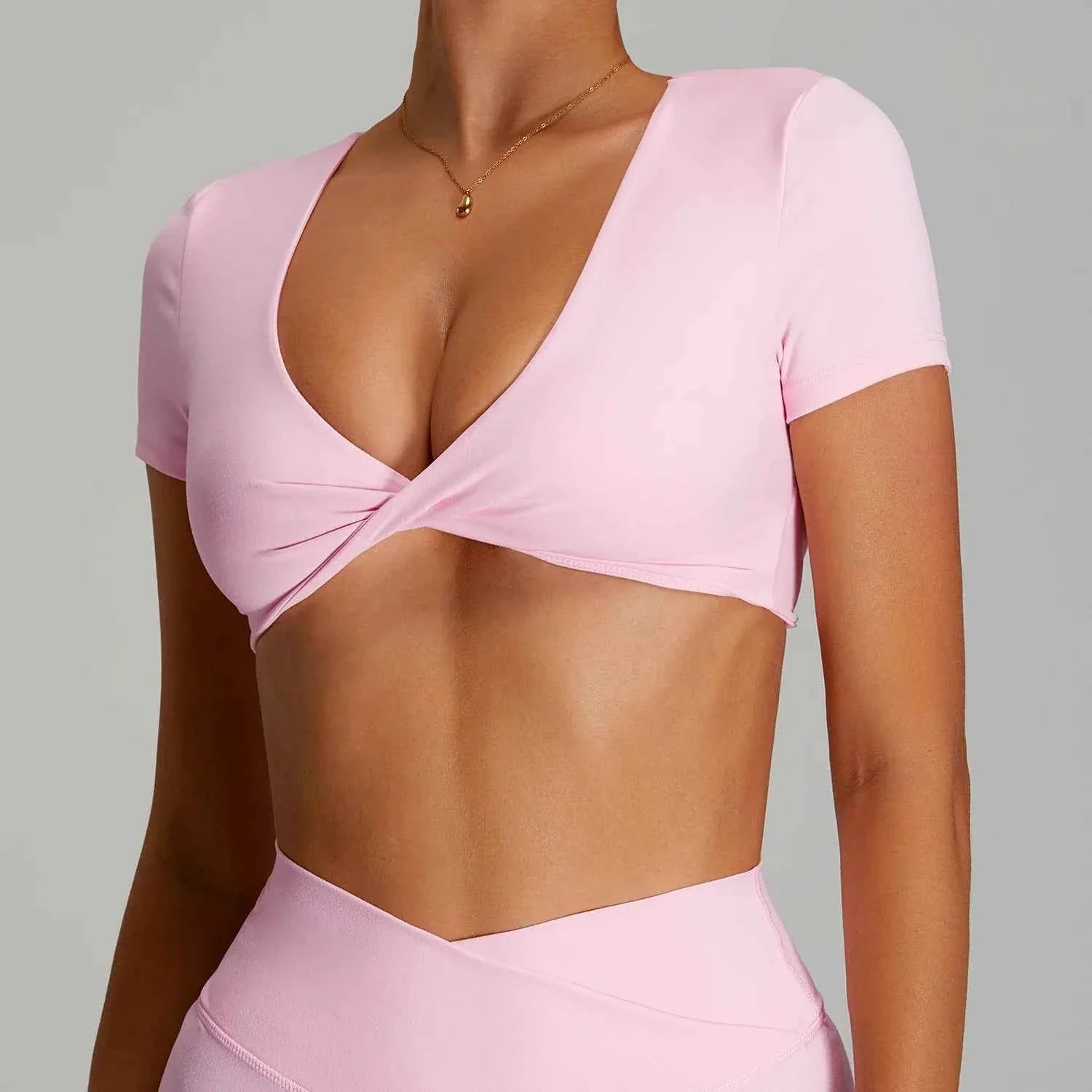 Sexy Backless Yoga Crop Top for Women