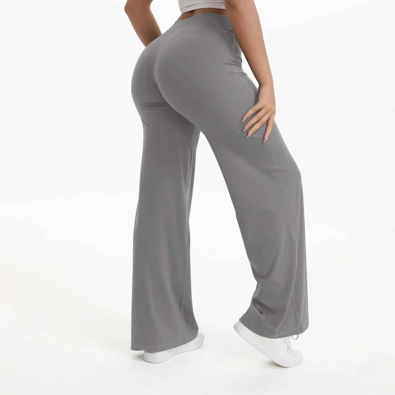 SoftMotion Women's Mid-Waist Yoga Pants