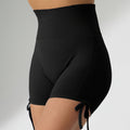 High-Waist Yoga Shorts