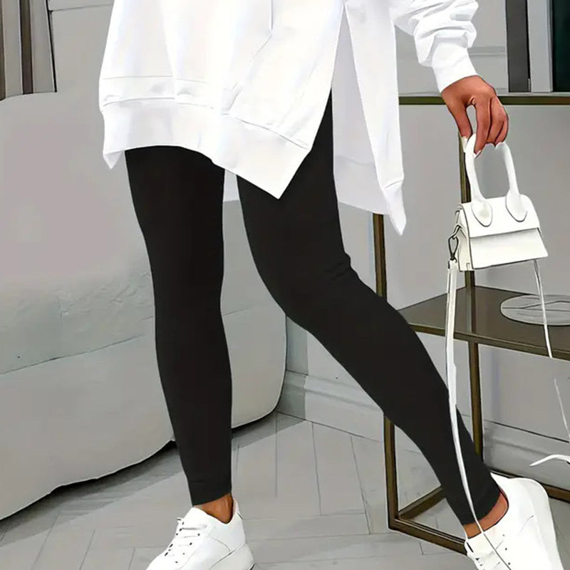 Leggings & Hooded Sweatshirt 2-Piece Set