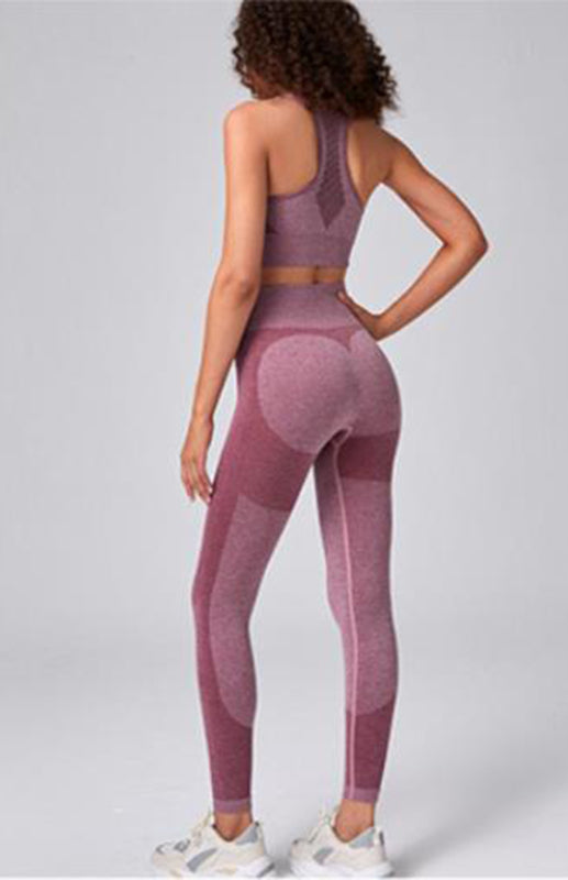 Women's Seamless Mesh Athletic Set