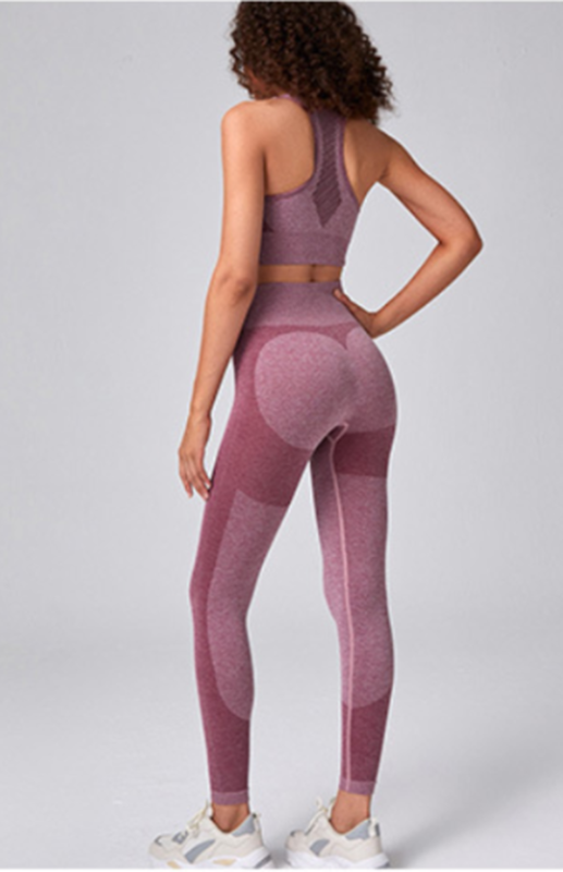 Women's Seamless Mesh Athletic Set