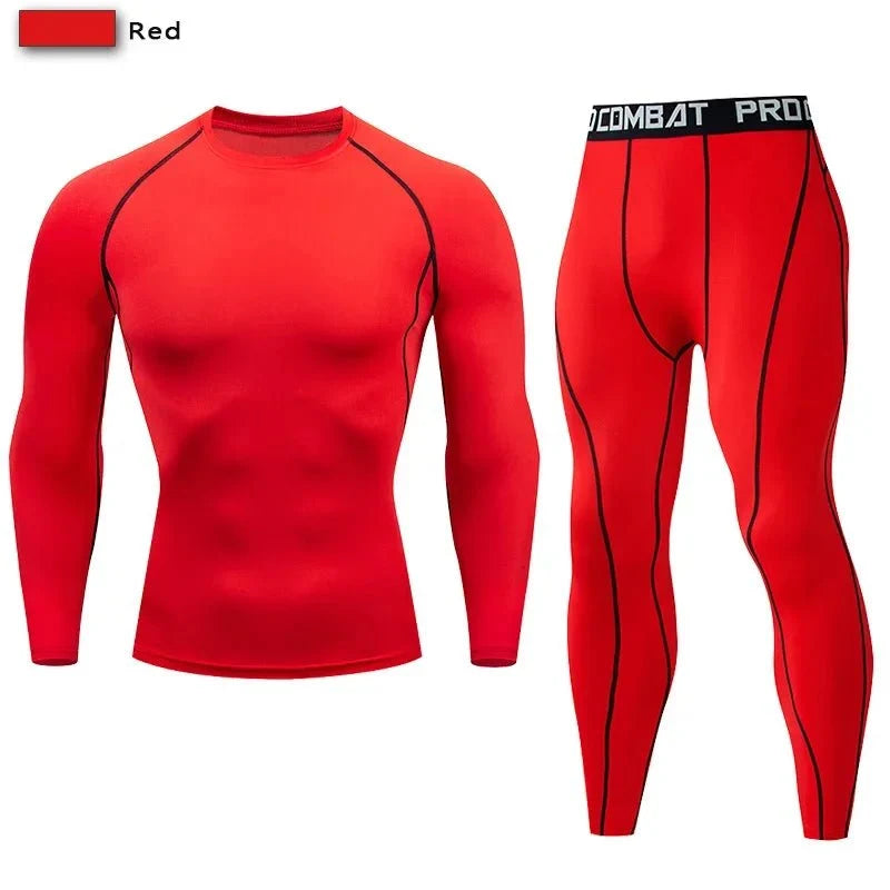 Men's Compression Sportswear Set – GYM & MMA Training