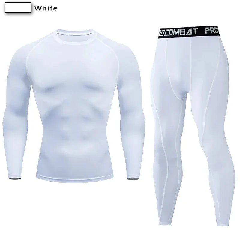 Men's Compression Sportswear Set – GYM & MMA Training