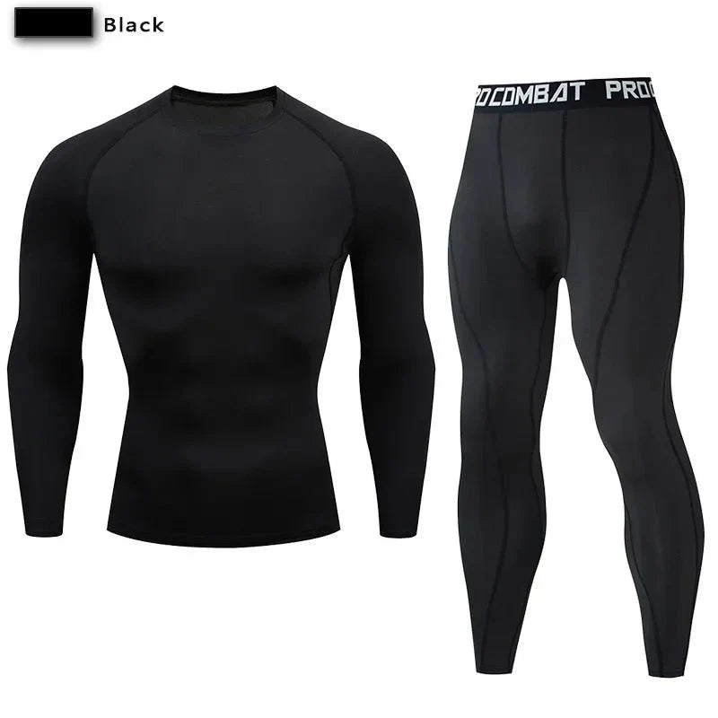 Men's Compression Sportswear Set – GYM & MMA Training