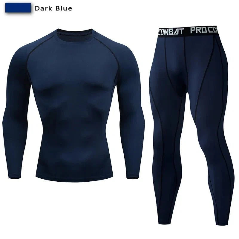 Men's Compression Sportswear Set – GYM & MMA Training