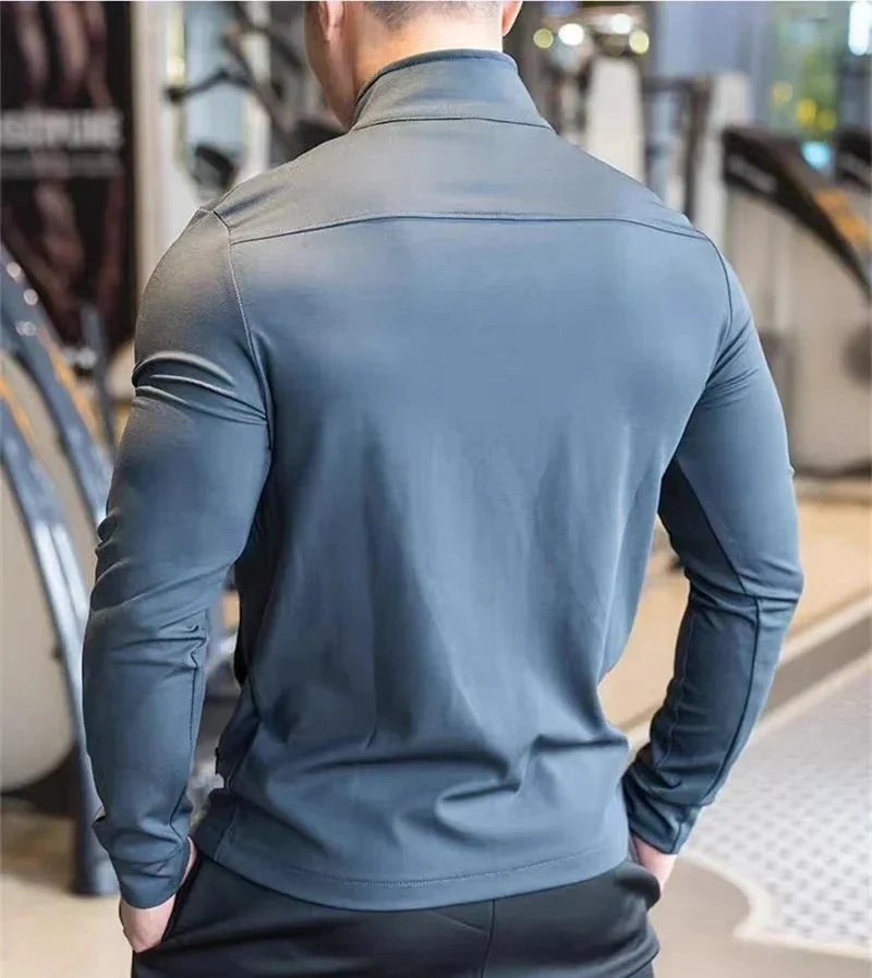 Men's Zip Jacket – Casual Jogging Sweatshirt