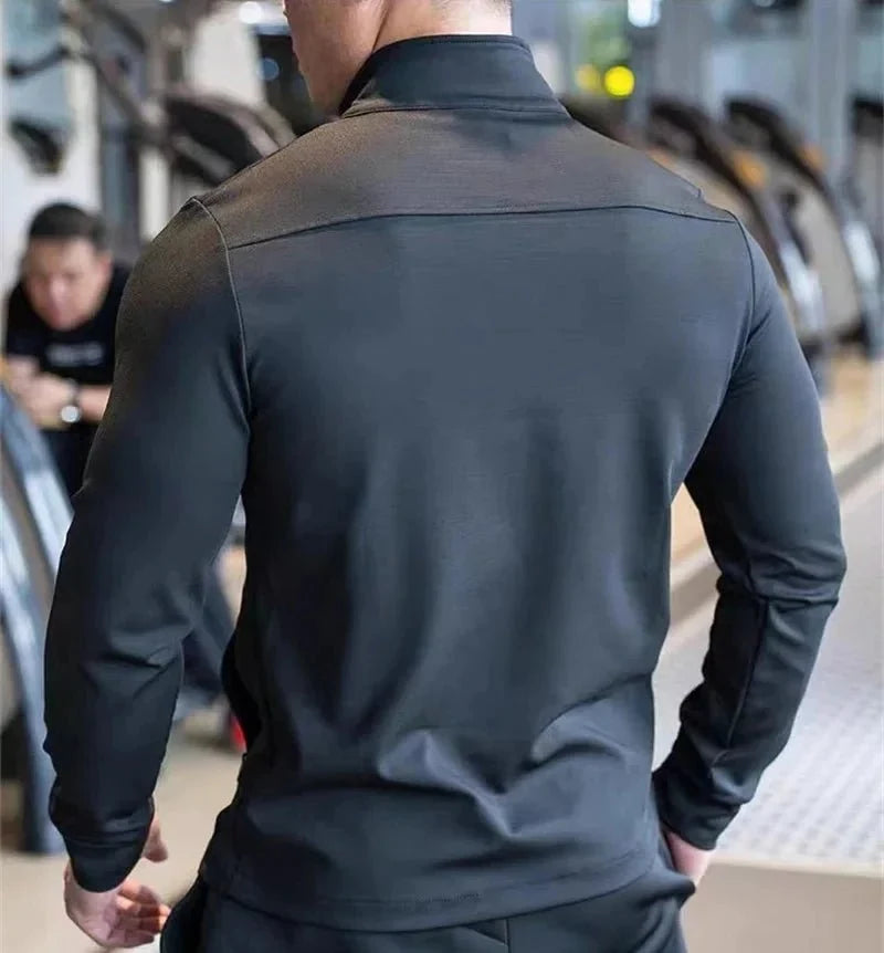 Men's Zip Jacket – Casual Jogging Sweatshirt