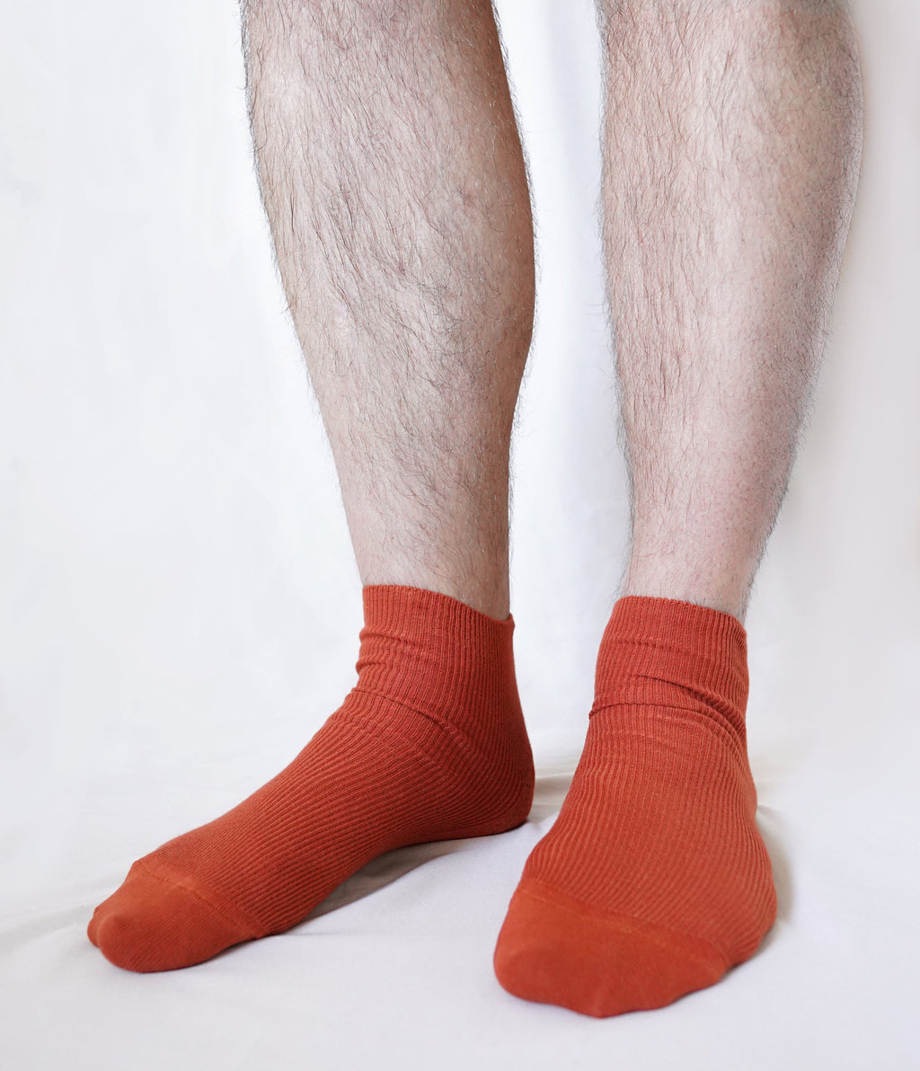 tittimitti® 100% Organic Combed Cotton Luxury Men's Socks. 3 Pairs. Made in Italy.