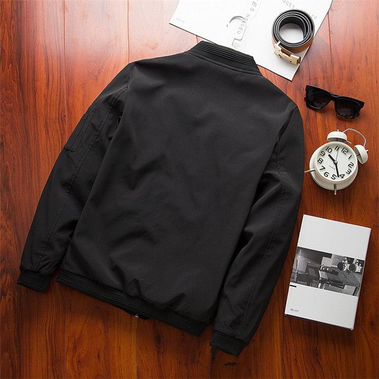 Spring Men's Classic Jacket Slim Fit