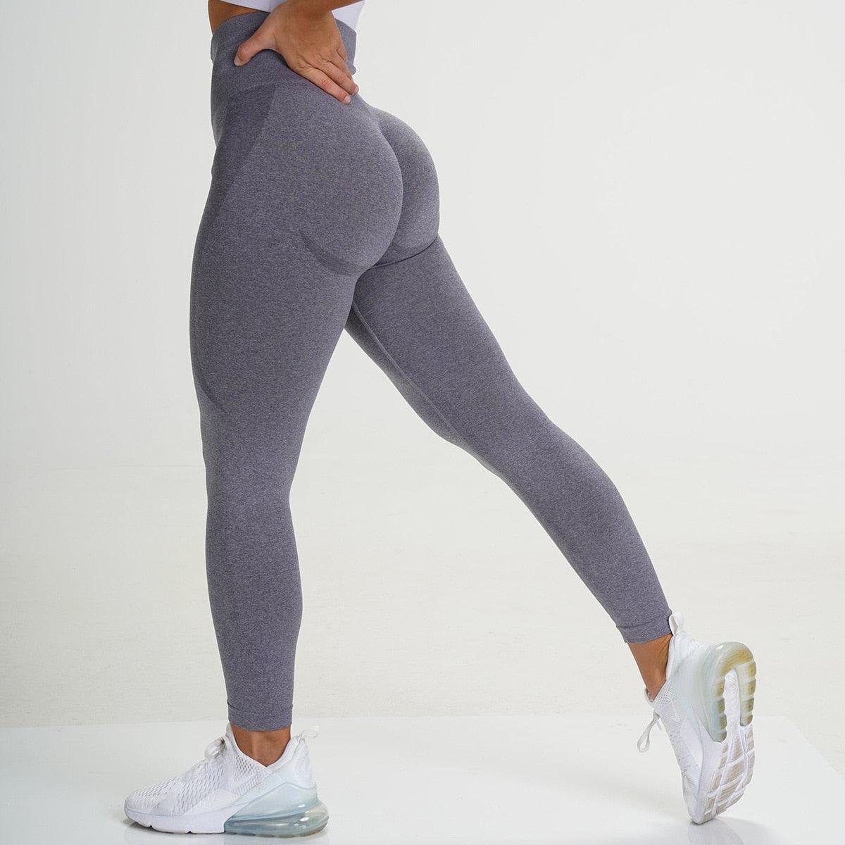 Ultra Soft Women Seamless Leggings Female Sport Slim Shorts Tight Fitness High Waist Women Clothing Gym Workout Pants Athletic Female Pants For Workout