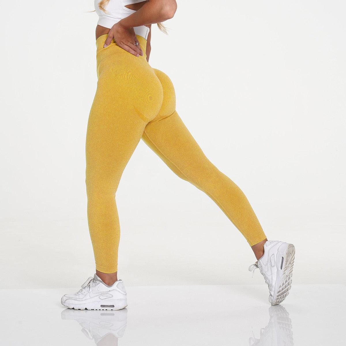 Ultra Soft Women Seamless Leggings Female Sport Slim Shorts Tight Fitness High Waist Women Clothing Gym Workout Pants Athletic Female Pants For Workout