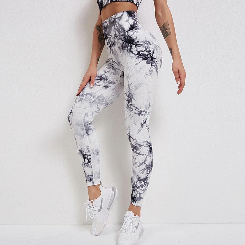Women's Lifting High Waisted Seamless Leggings For Gym Workouts Yoga Running Exercise Leggings Seamless Women Fitness Leggings Push Up Workout Pants Gym Running Legging