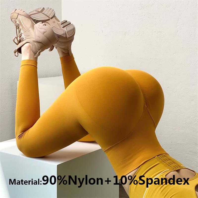 High Waist Push Up Seamless Leggings